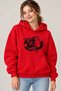Unisex Disco Ball Printed Hooded Sweatshirt - 3