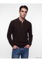 Esvab • Modern & Distinctive Devrik Roba Collar Men's Knitwear Sweater - 2