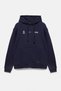 Grafik baskılı kapüşonlu sweatshirt - 7