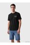 Crew Neck Printed Men's T-Shirt