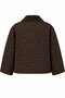 Dark Brown Leopard Print Jacket - 0738 - 2