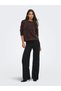 Only Women's Jdyprıme Plush Brown Sweater - 15376604