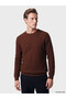 Rmz Gi̇yi̇m Farkiyla Zero Roba Collar Men's Knitwear Sweater