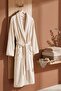 Ecru Basic 100% Cotton Bathrobe L-Xl - 2