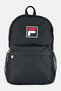 Men Brand Logo Backpack, Black