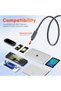 كابل تمديد بيانات USB-C بطول 50 سم، متوافق مع نظارات XR الذكية - 5
