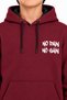 31510-26 Men's Chest and Back Printed Kangaroo Pocket Hooded Sweatshirt 9–12 Years - 5