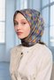 Silk Scarf - Nostalgia Series - 9204D-39 - Tivil - Modern Mosaic Model