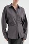 Women's premium quality design shirt with long sleeves sitting on the hip part - 5