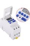 LCD Electronic Relay Timer, 15A DC AHC Programmable Weekly Electronic Relay Switch Digital Timer wit - 4