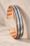 Men's Copper Bracelet Steel Fish Scale Model Magnetic Double Magnet Copper Bracelet Adjustable - 6