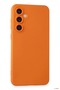 Concepta Newface Galaxy S24 Case Nano Inside Velvet Silicone (140904) - Orange