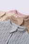 Knitwear Baby Swaddle Sleeping Bag - Hair Knitted Zippered Newborn Swaddle - 6