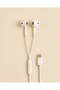White Wired Earphones - 2