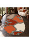 Auraplus Abstract Wave Pattern Woven Base Decorative Carpet Auraplus135 - 2