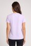 Women Regular Fit Brand Logo Training T-Shirt, Light Purple - 4