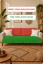 Ymn |   Cotton Linen Bohemian Ruffle Sofa Cover |   Washable, Non-Slip, Modern Sofa Bed Cover, Sofa Cover Stylish Design Yellow - 4