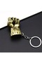 Hulk Fist Keychain 3D Embossed Superhero Figure Bag Accessory - 5