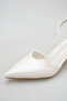 Women's Pointed Toe Thick Heeled Special Occasion Bridal Shoes - 6 cm - 7