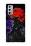 Samsung Galaxy Note 20 Compatible Samurai Purple Night Printed Transparent Phone Case
