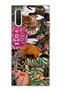 Samsung Galaxy Note 10 Compatible Wild Animal Collage Printed Transparent Phone Case