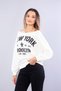 7056 new york embroidered wide collar sweatshirt - 2