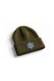 Snowflake Embroidered Knitwear Winter Beanie - Winter New Year Snowflake Themed Embroidered Knitwear Beanie - 2