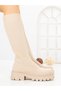 Ankle Boots - Beige - 3