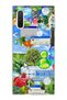 Samsung Galaxy Note 10 Compatible Green Nature Desktop Printed Transparent Phone Case