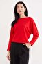 Blouses - Red - Oversize - 2