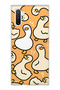 Cute Duck Orange Printed Transparent Phone Case Compatible with Samsung Galaxy Note 10