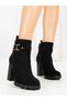 Ankle Boots - Black - Block