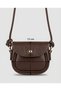 Women's mini shoulder bag crossbody coffee detailed daily chic bag - 5