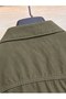 Men's Jean Denim Standard Fit Pocketed Buttoned Jeans Jacket - 3