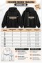 Premium Oversize Unisex Hoodie – Black Hooded Sweatshirt with Minimalist Text Print on Front and Back - 8