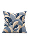 Blues Modern Abstract Patterned Digital Printed Square Throw Pillow Cover 43 X 43 cm Double Sided Throw Pillow Cover 1 Pc - 2