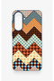 Samsung A57 Compatible Colorful Knitted Patterned Silicone Case - 2