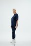 Rise Collection Women's Combed T-Shirt – Dark Blue - 4