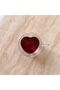 Cuore Heart Shaped Double Wall Glass Mug 180 ml – Heat Resistant Tea and Coffee Cup with Handle, Gift for Lovers