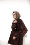 Elira Yıldız Fabric Ferace Brown – 422610 - 7