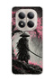 Redmi Note 15 Pro 4g / 5g Compatible Samurai Full Moon Printed Transparent Phone Case