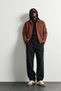 Men's Oversize Snap Closure Shirt Jacket - 3