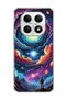 Redmi Note 15 4g Compatible Galaxy Swirl Astronaut Printed Transparent Phone Case