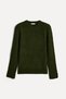 Men's Khaki Crew Neck Sweater