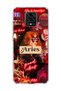 Redmi Note 9 Pro Compatible Aries Sign Printed Transparent Phone Case