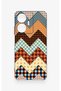 Realme C55 Compatible Colorful Knitted Pattern Silicone Case - 2