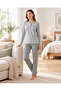 Pajama Sets - Blue - Long - 2