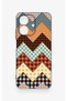 Realme Note 60 Compatible Colorful Knitted Patterned Silicone Case - 2