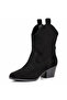 Ravella Western Look Pointed Toe Women's Short Boots - 5