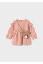 Polka Dot and Bag Dress Pink